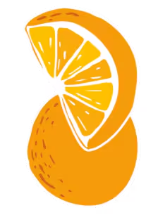 Sticker de Naranjas.