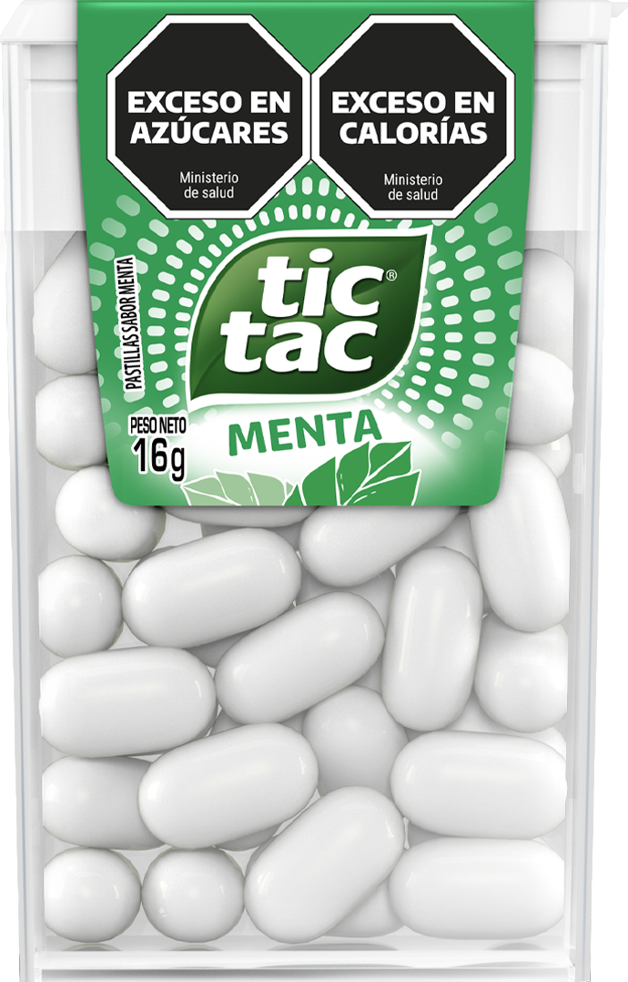 Caja Tic Tac® sabor Menta.