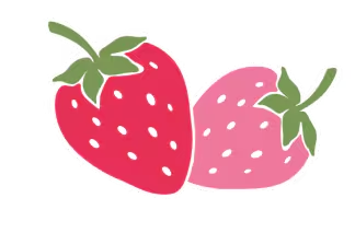 Sticker de Frutillas.