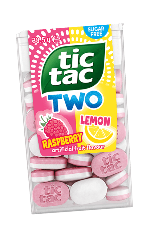 TIC TAC TWO Raspberry Lemon pack.