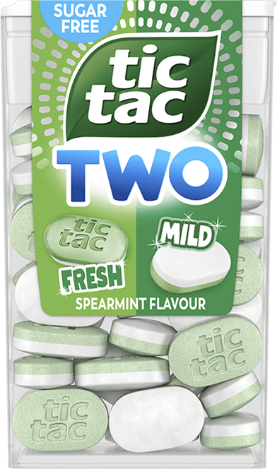 Doosje TIC TAC TWO met frisse en zachte mintsmaak