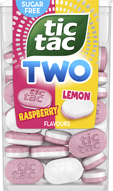 Boîte TIC TAC TWO goût Framboise Citron