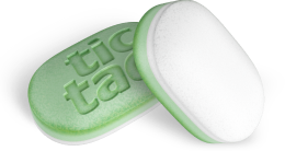 Pastilles met frisse en zachte mintsmaak