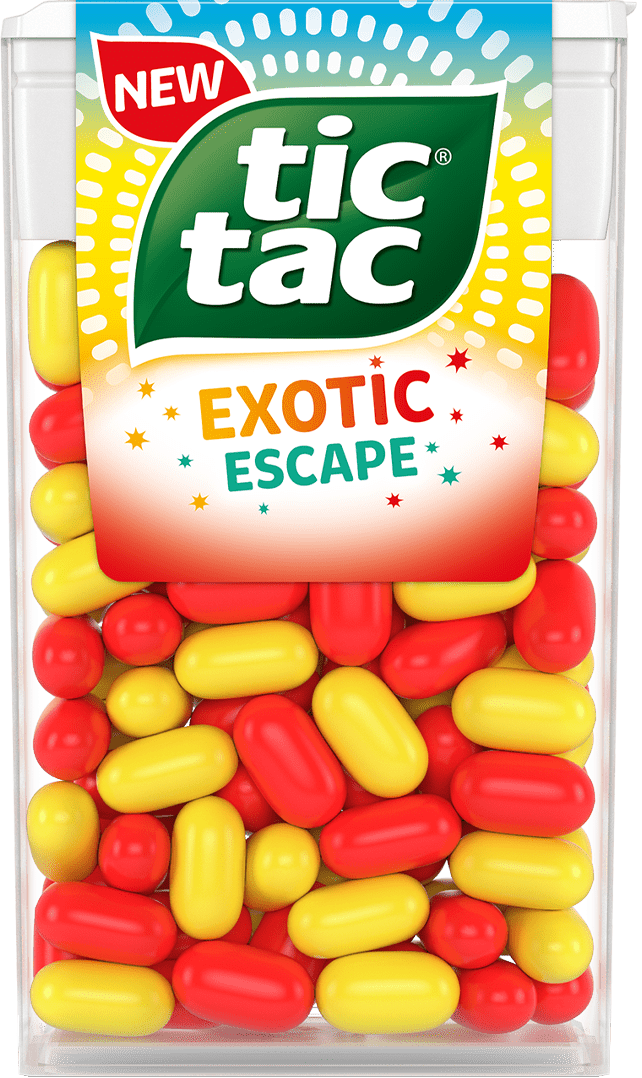 Tic Tac® Exotic Escape.