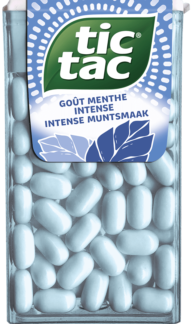 Tic Tac® Menthe Intense.