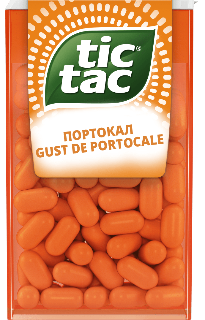 Опаковка Tic Tac® Портокал