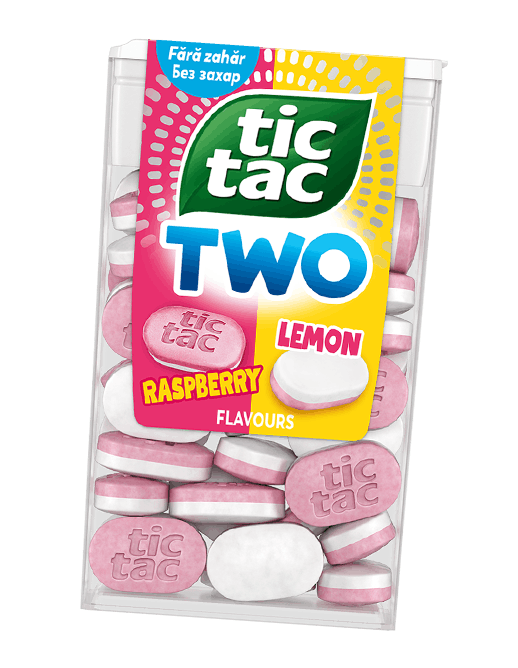 опаковка TIC TAC TWO Малина и Лимон