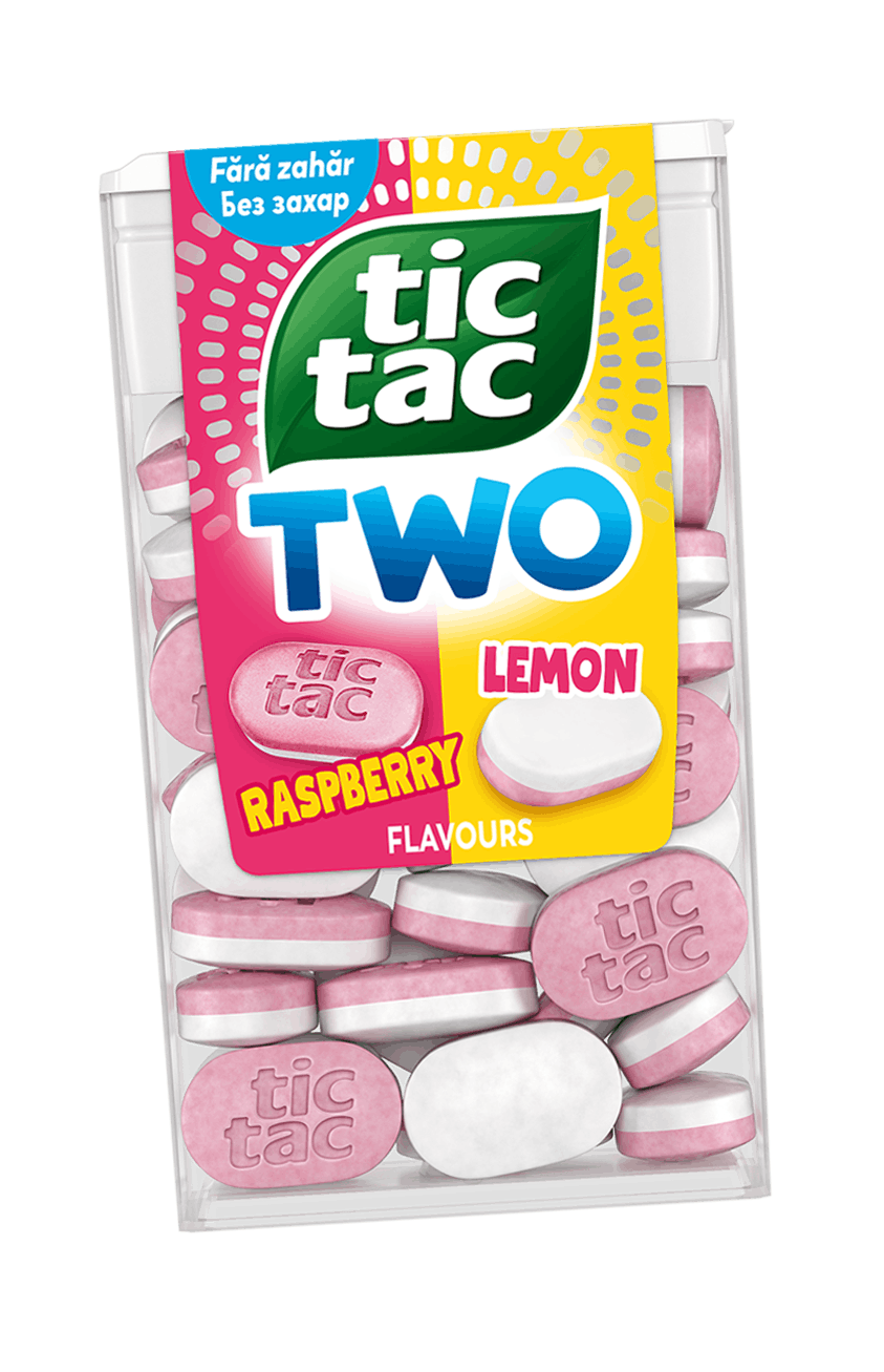 опаковка TIC TAC TWO Малина и Лимон