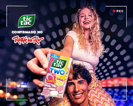 TIC TAC no Rock in Rio visual