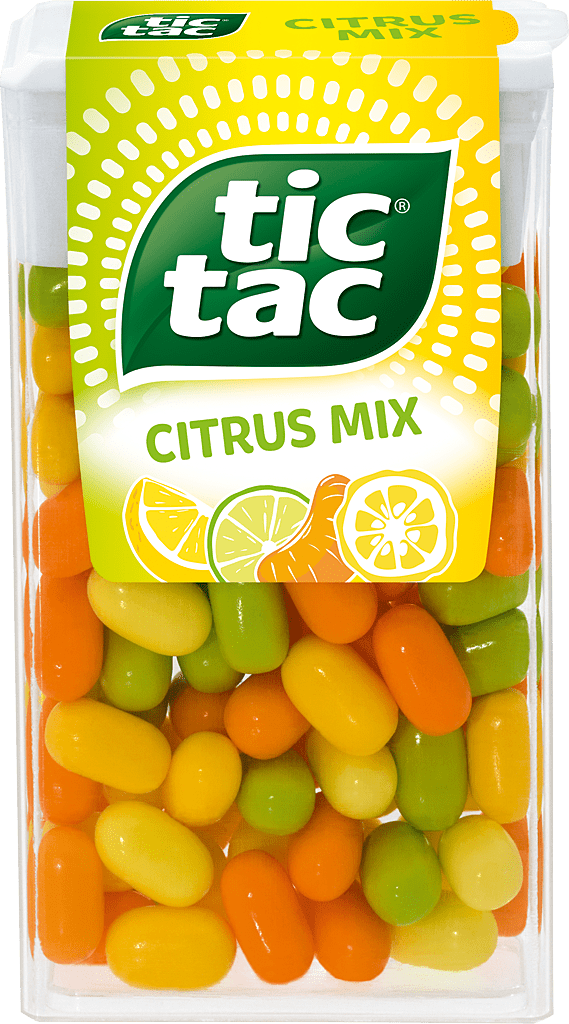Tic Tac® Citrus Mix 54g-Packung.