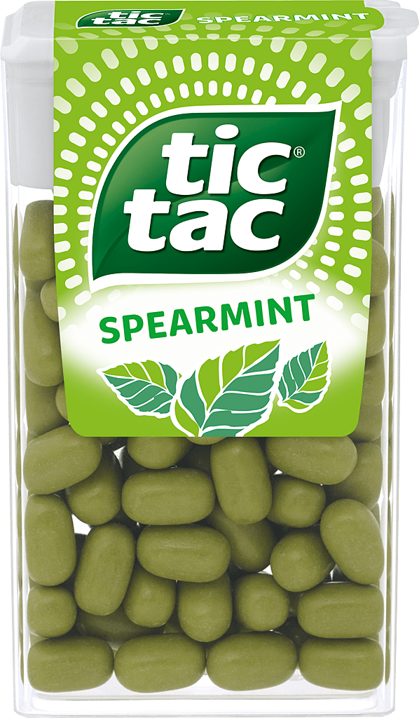 Tic Tac® Spearmint 54g-Packung.