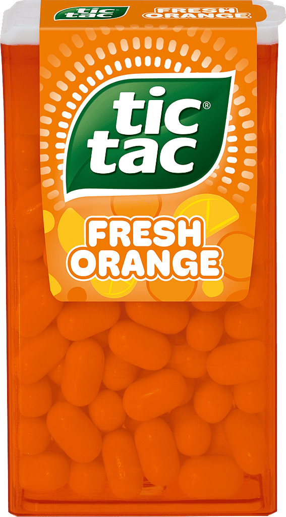 Tic Tac® Fresh Orange 54g-Packung.
