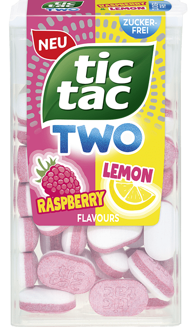 TIC TAC TWO Raspberry & Lemon Packung