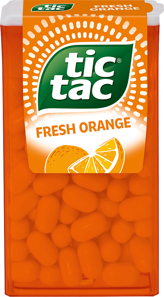 Tic Tac® Fresh Orange 54g-Packung.