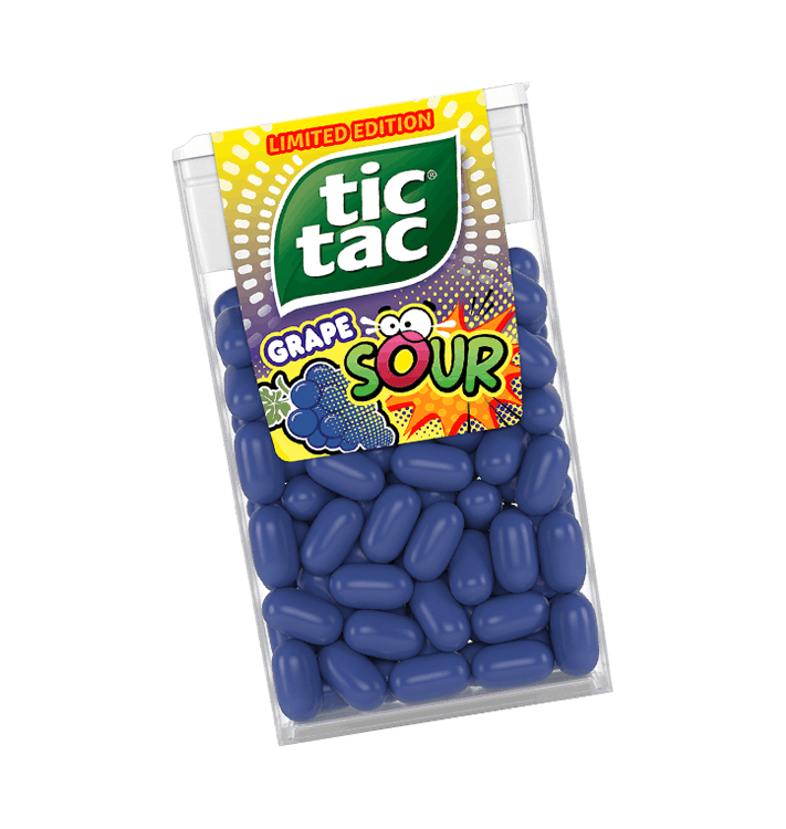 Tic Tac® Grape Sour pakend