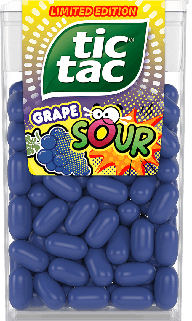 Tic Tac® Grape Sour pakend