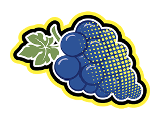 Viinamarjakobar Tic Tac® Grape Sour kleebisega