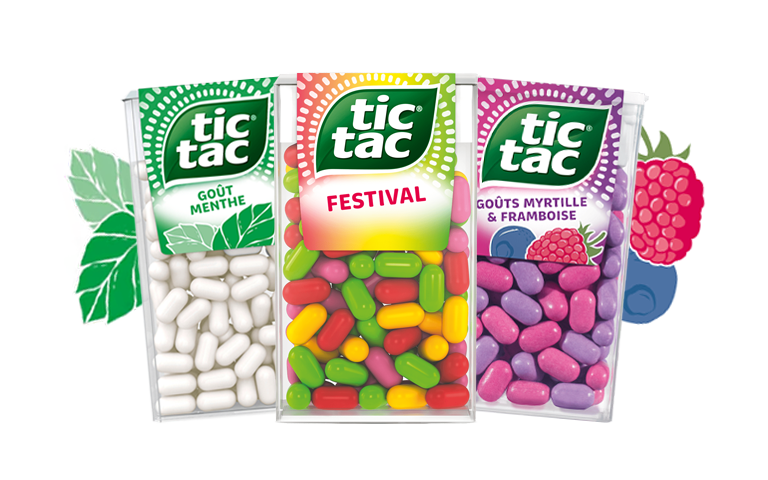 Avec Tic Tac®, Gardez l'esprit frais !