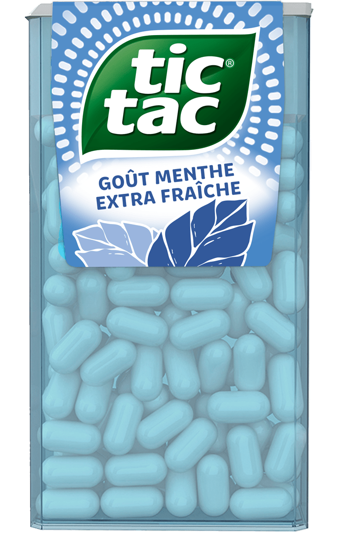 La fraîcheur extrême de la menthe! Le plus frais des TIC TAC®