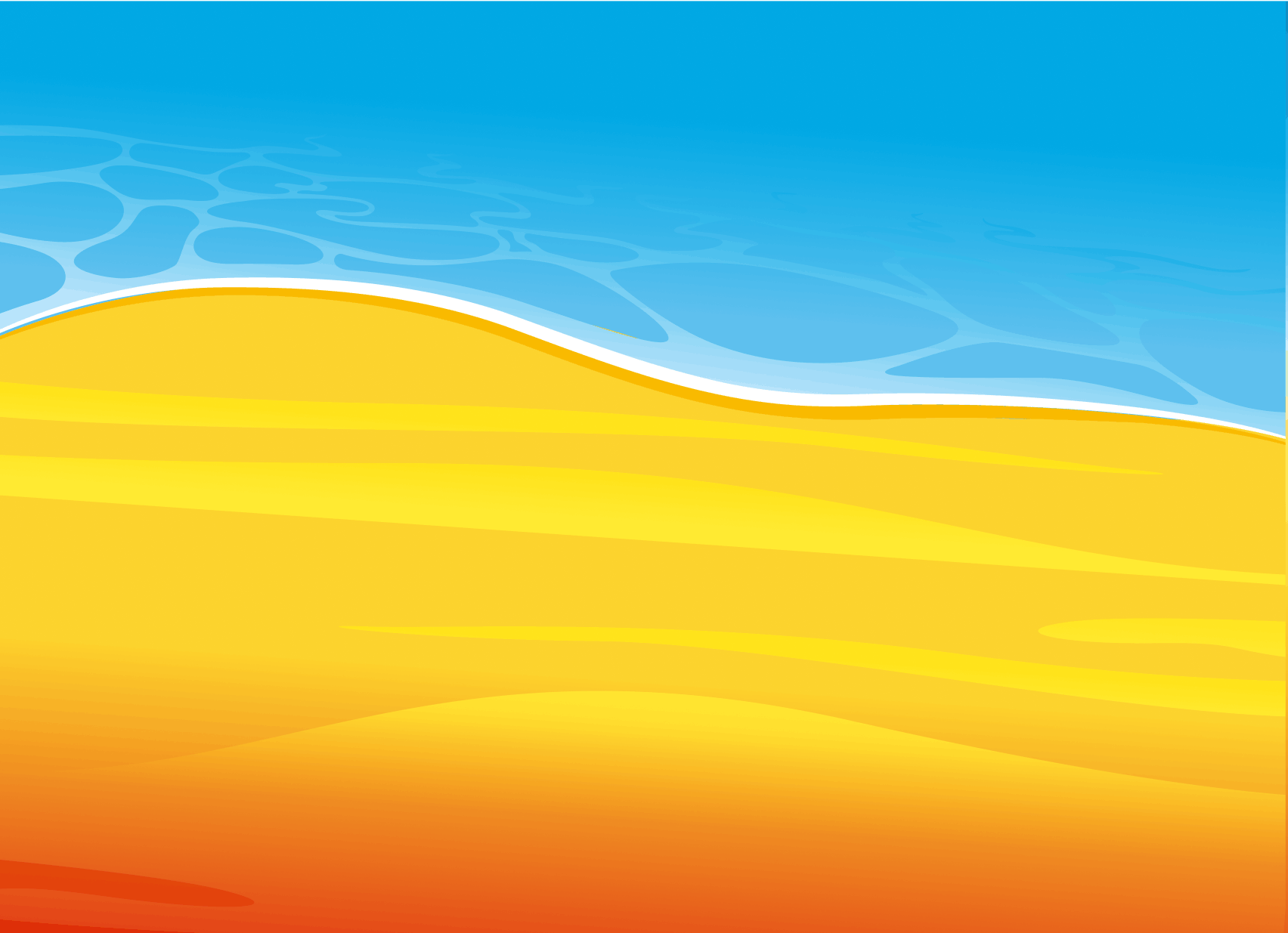 Illustration de plage Tic Tac® Paradis Tropical