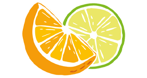 Orange & Citron Vert