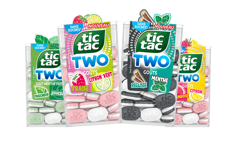 TIC TAC TWO saveurs