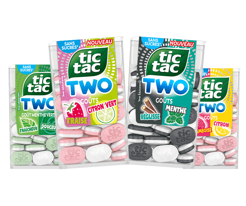 TIC TAC TWO saveurs