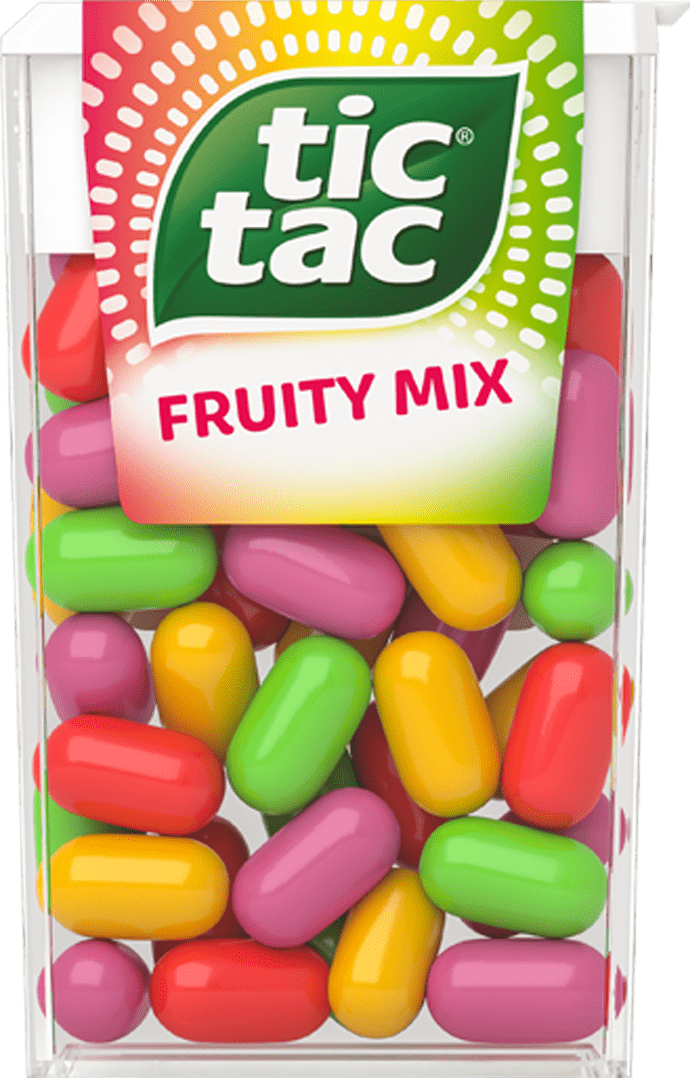 Tic Tac® Fruity Mix.