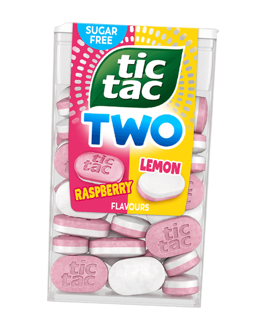 TIC TAC TWO Raspberry Lemon csomagolás