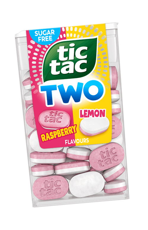 TIC TAC TWO Raspberry Lemon csomagolás