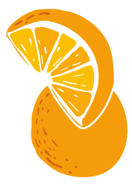 Pictorial representation of Orange in Tic Tac® Orange Merceilogia.