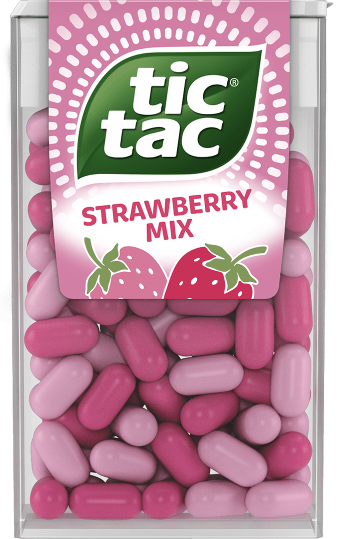 Confezione Tic Tac® Strawberry Mix.