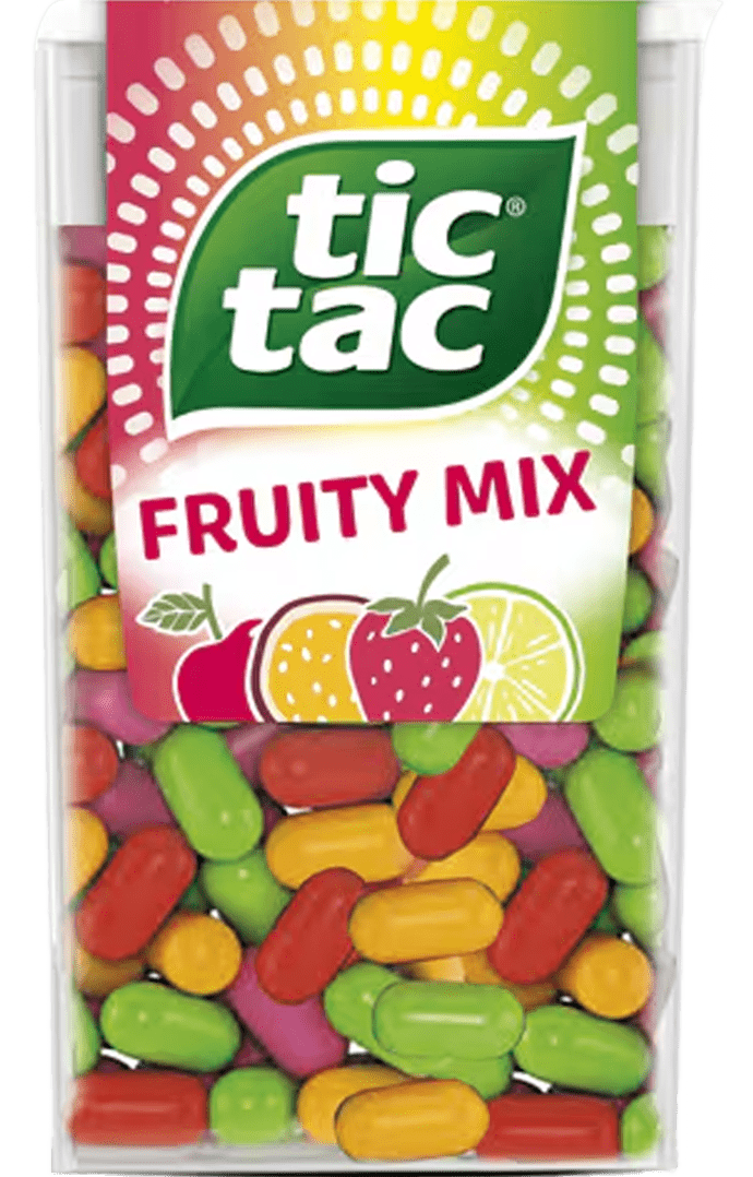 Confezione Tic Tac® Fruity Mix.