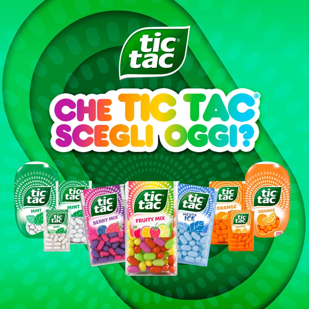 Che Tic Tac® scegli oggi?