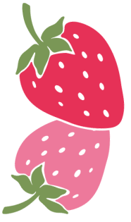 Fragole icone frutta.