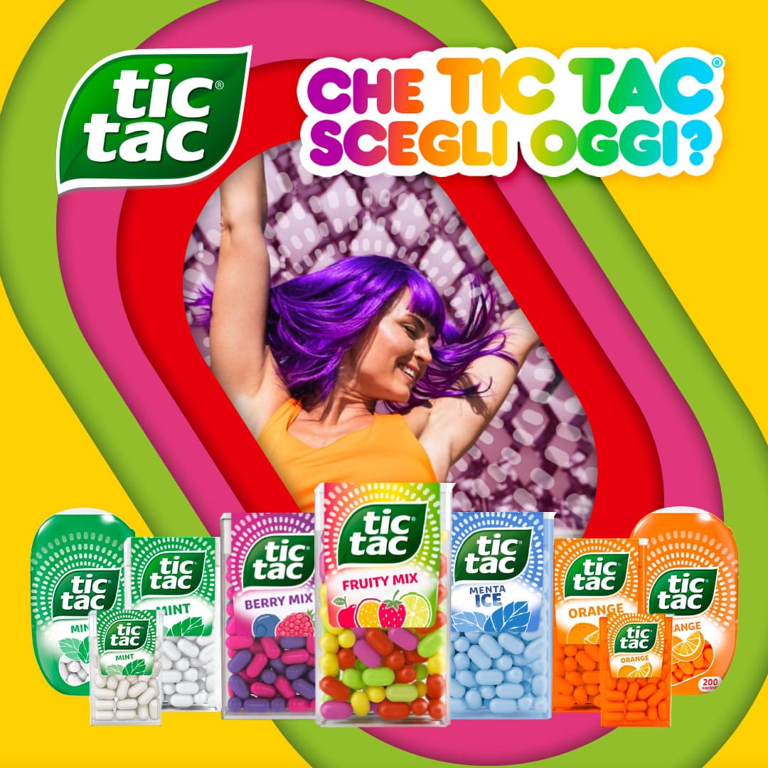 Che Tic Tac® scegli oggi? Fruity Mix