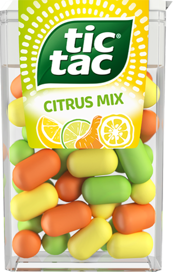 Tic Tac® Citrus Mix iepakojums