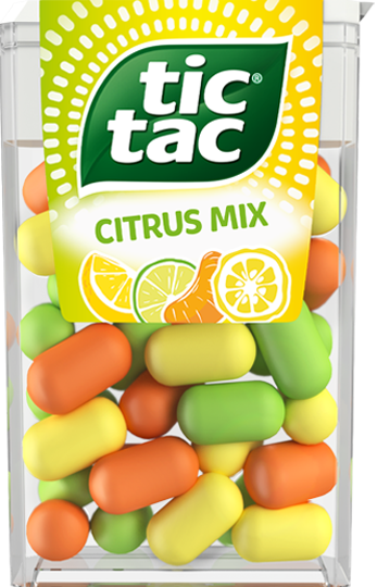 Tic Tac® Citrus Mix iepakojums