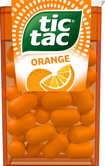 Tic Tac® Orange iepakojums