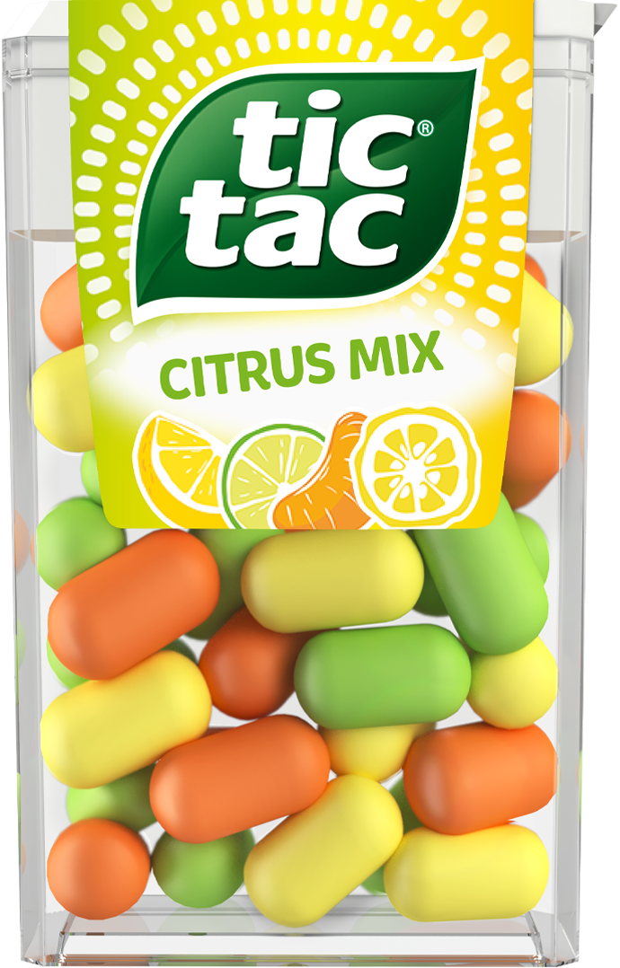 Tic Tac® Citrus Mix iepakojums