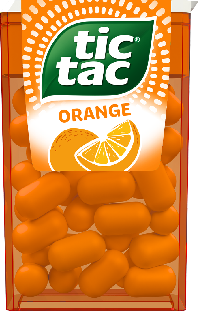 Tic Tac® Orange iepakojums