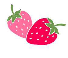 Sticker de fresa