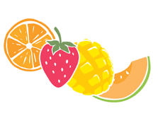 Sticker de frutas