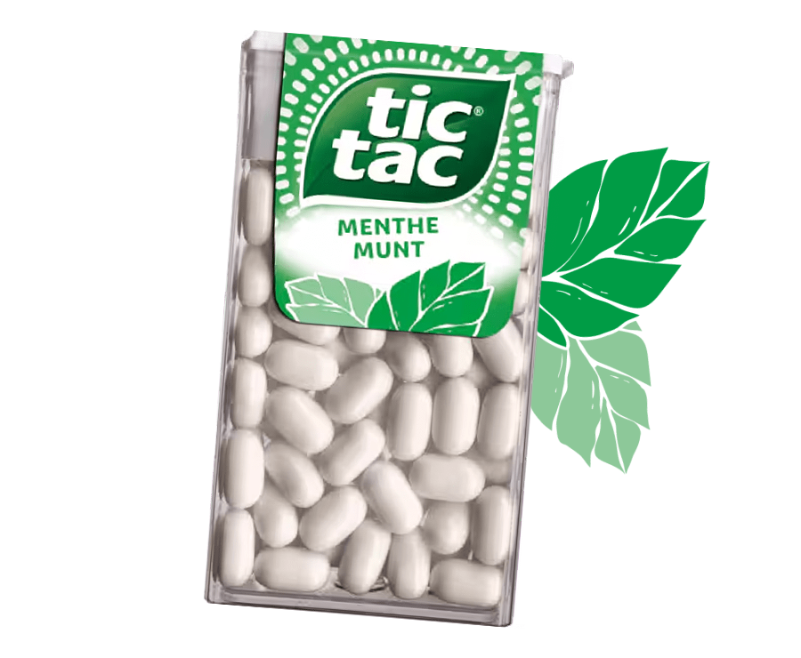 Tic Tac® Munt verpakking.