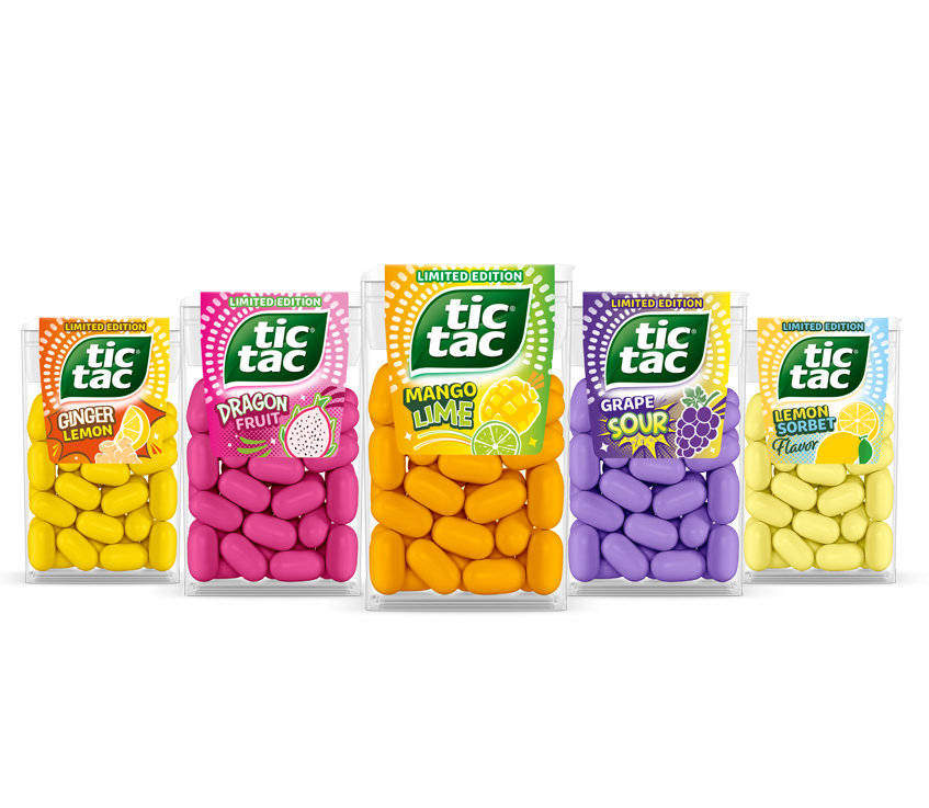 Wybierz swój nowy smak! - paczki smaków TIC TAC®