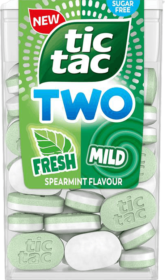 opakowanie Tic Tac TWO dwa smaki mięty