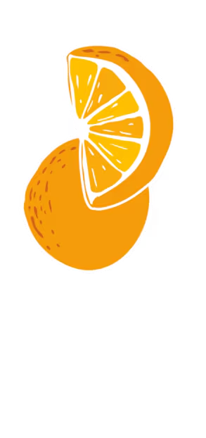 Kawałki pomarańczy