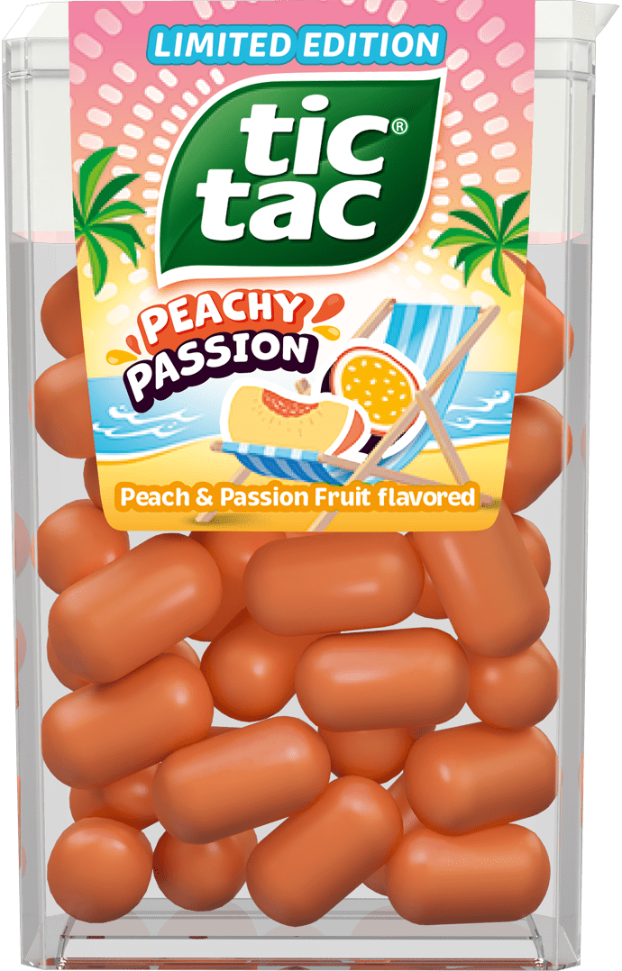 Opakowanie Tic Tac® Peachy Passion