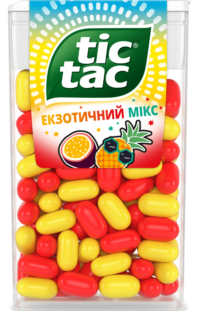 Tic Tac® Екзотичний мікс