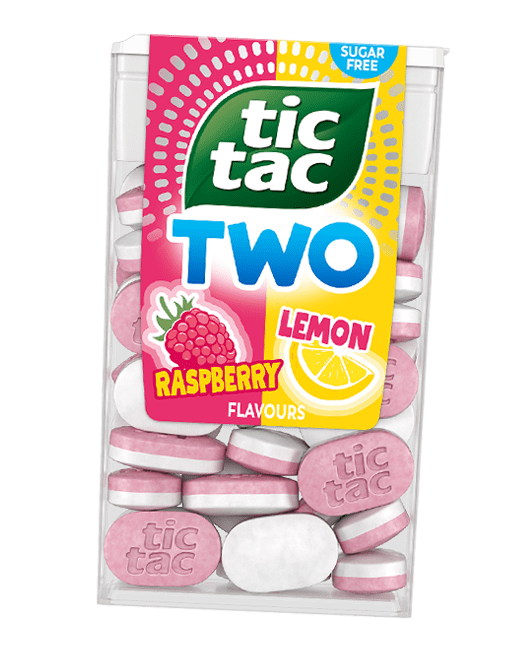 Tic Tac Two Raspberry Lemon pack.